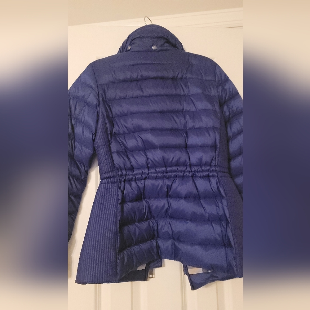 Burberry brit royal blue packable down jacket